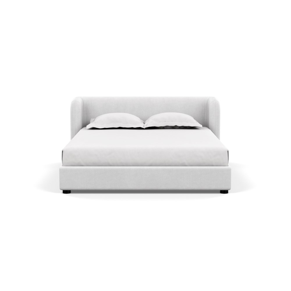 Heal's Group Bed King Capelo Linen-Cotton Snow Drop