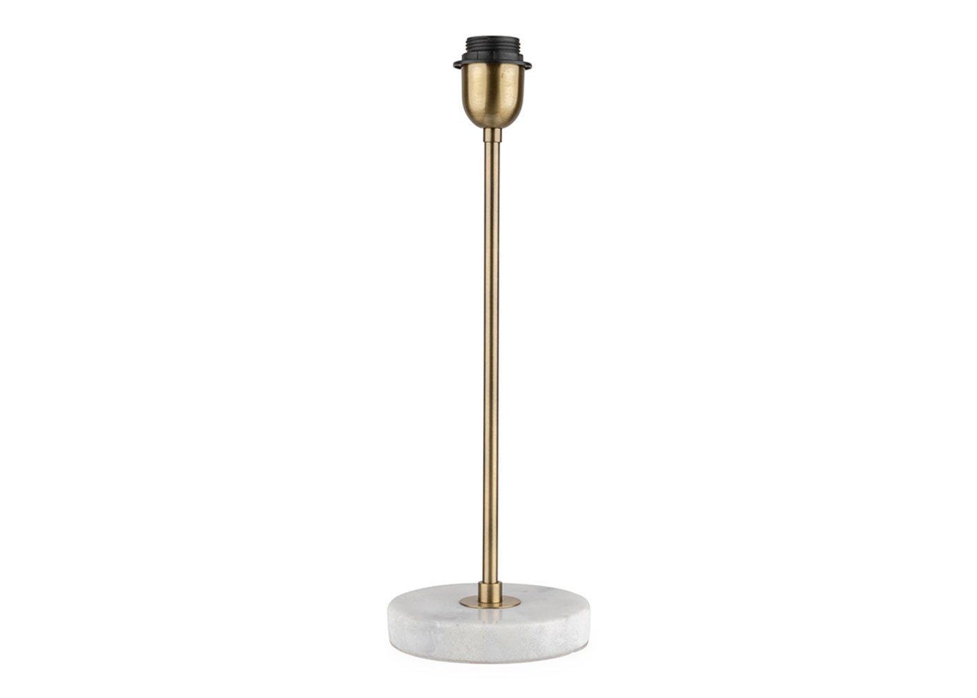 Heal's Simple Stick Table Lamp White Marble