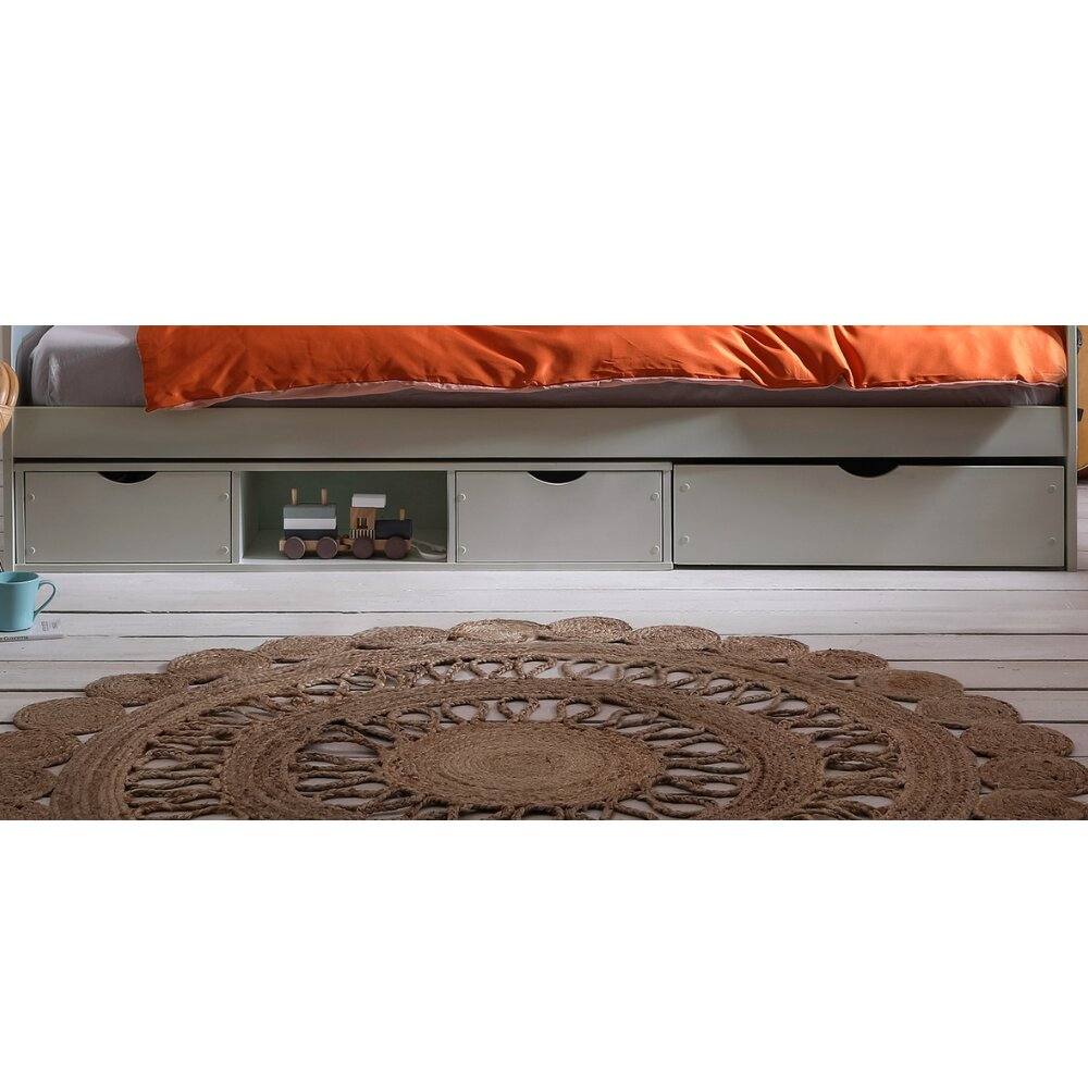Nöa and Nani Oda Underbed Storage Pull out Drawers Chest in Grey
