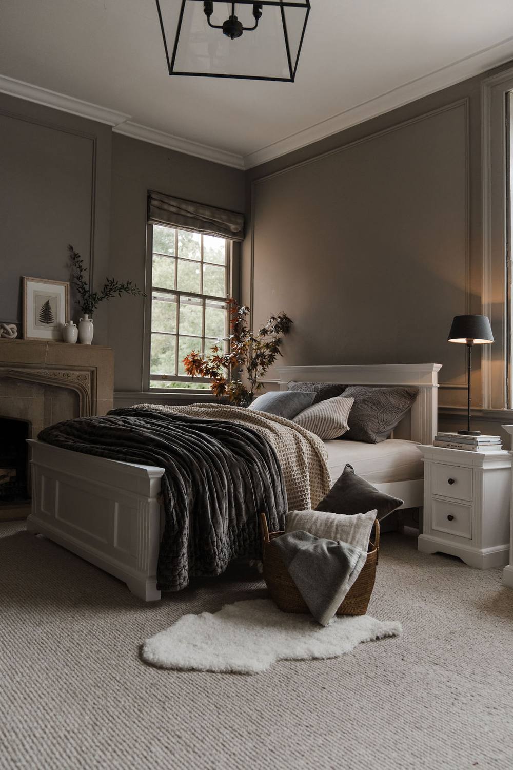 Statement Furniture Gainsborough White Wooden King Size Bed Frame 5ft Hamptons Style