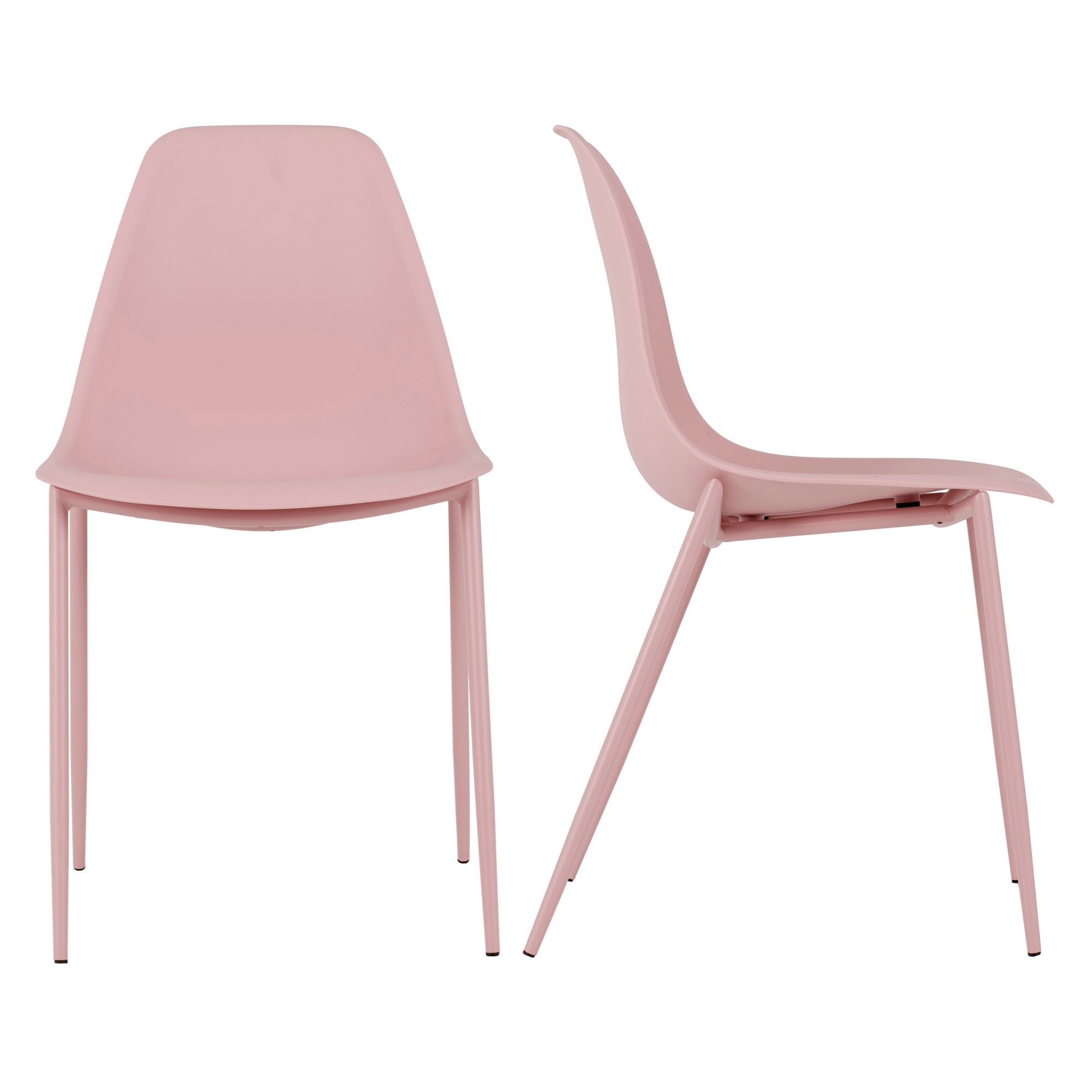 Lindon Set of 2 Dining Chairs Pink