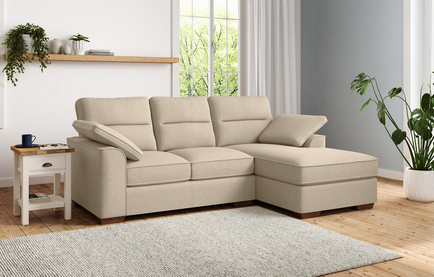 M&S Nantucket Highback Corner Chaise Sofa (Right-Hand)
