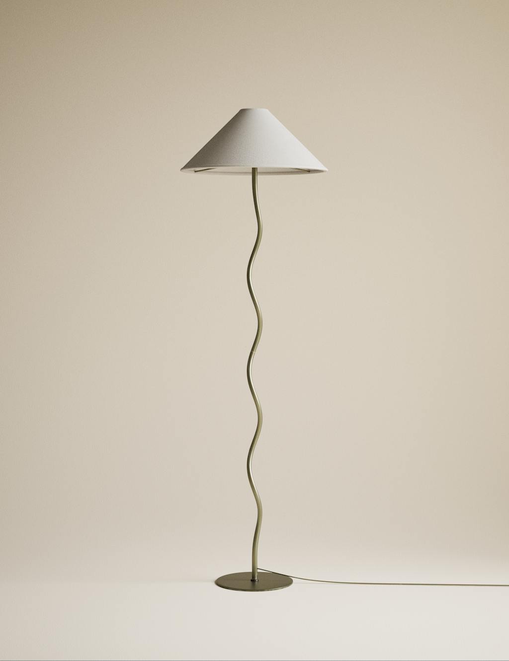 M&S Hallie Floor Lamp Cream