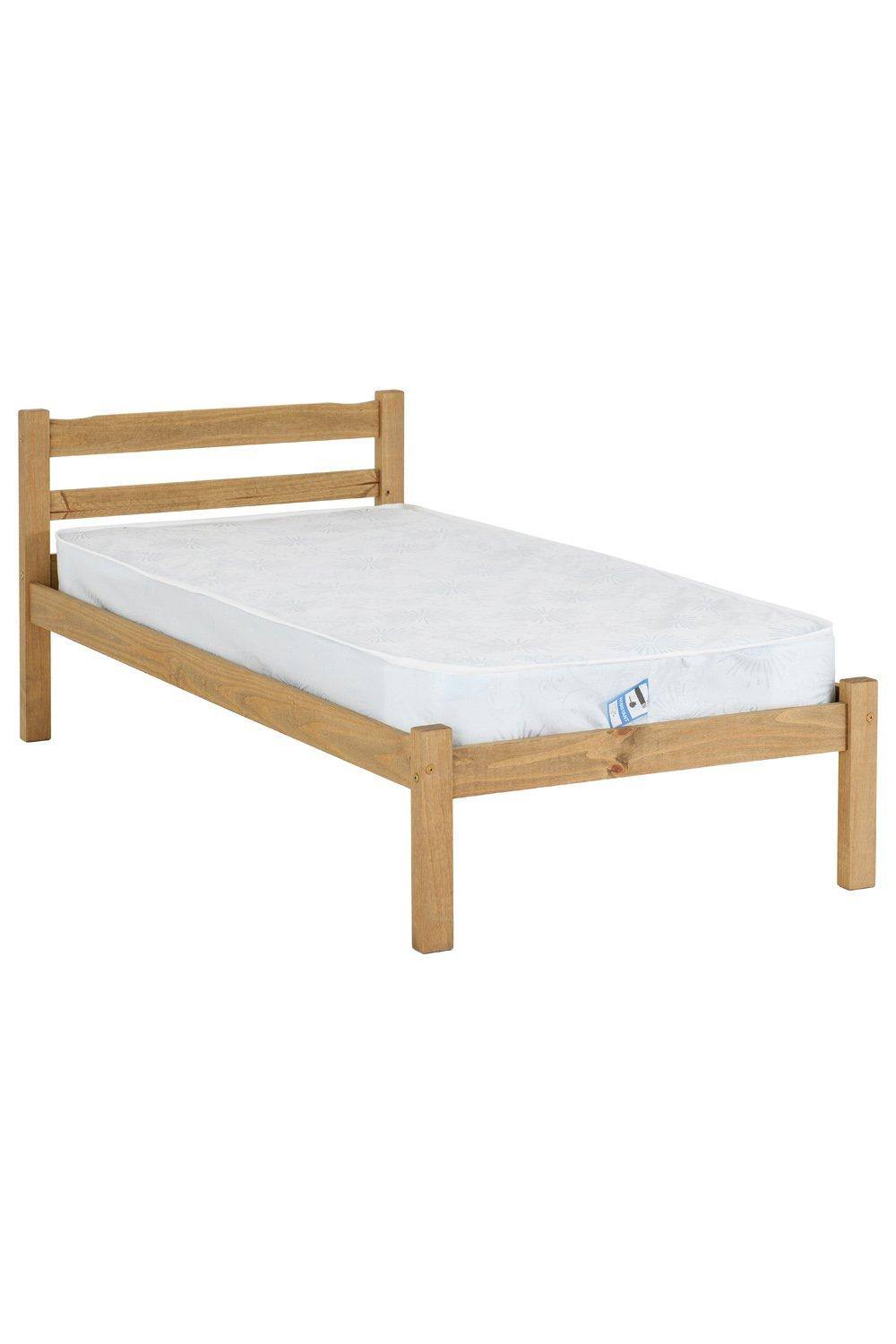 Seconique Panama 3' Single Bed in Natural