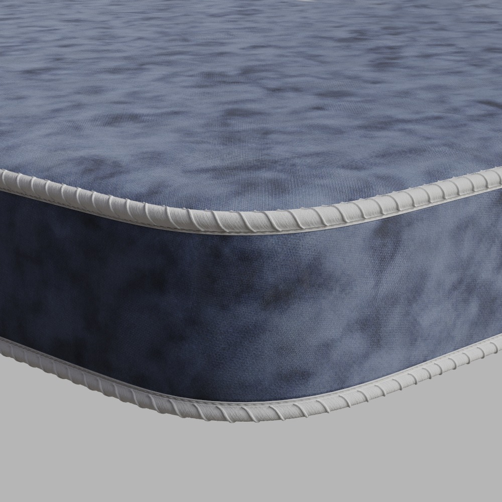 Inspire - King Size - Open Coil Spring Water-Resistant Contract Mattress with Crib 5 Certification - Fabric - 5ft