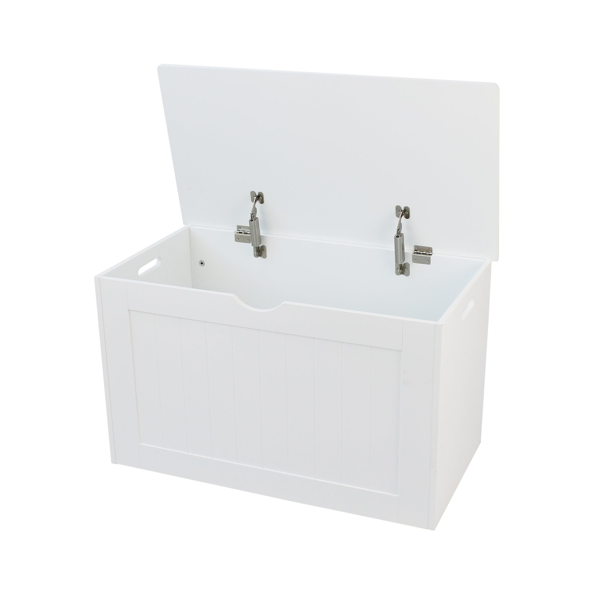 White Shaker Style Blanket Box White