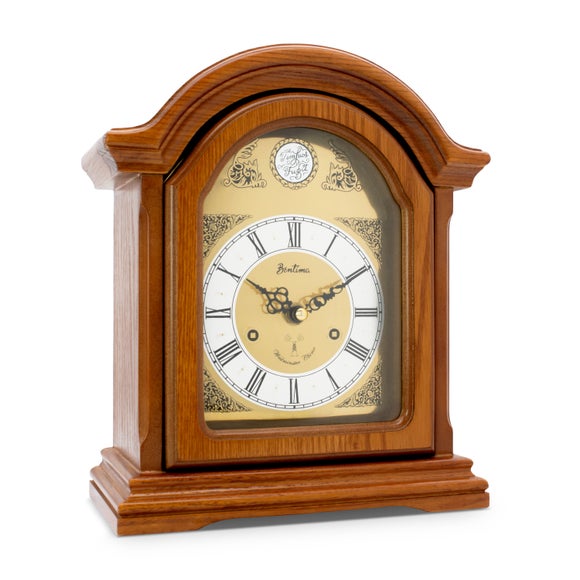 Acctim Redbridge Radio Controlled Chiming Wood Mantel Clock 3