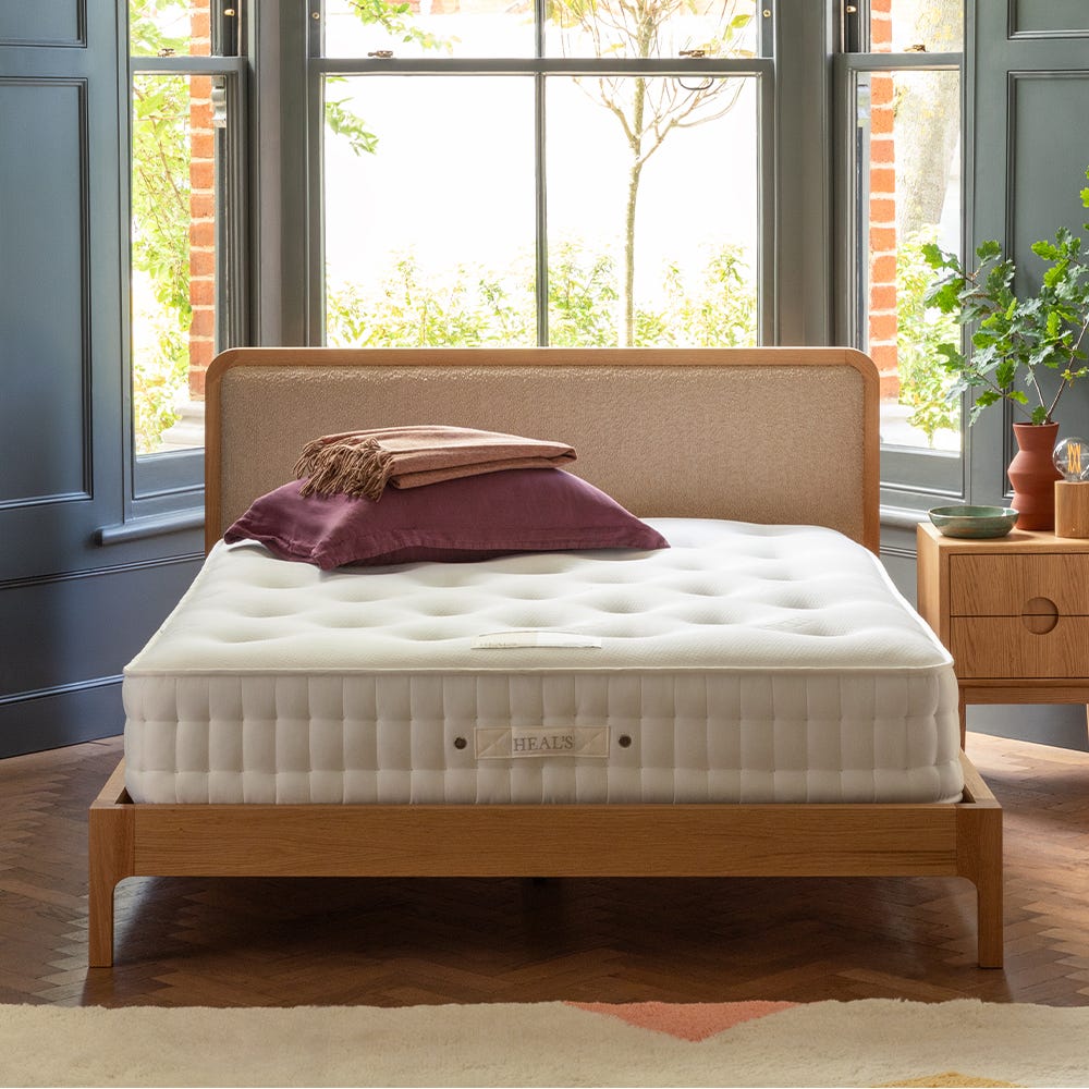 Heal's Natural Hybrid 3000 New King Medium Tension Mattress 3
