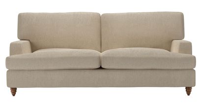 Isla 3 Seat Sofabed in Cashew Baylee Viscose Linen - sofa.com