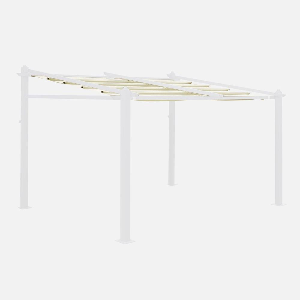 sweeek Replacement Canopy Roof For 3x4m Murum Pergola in White