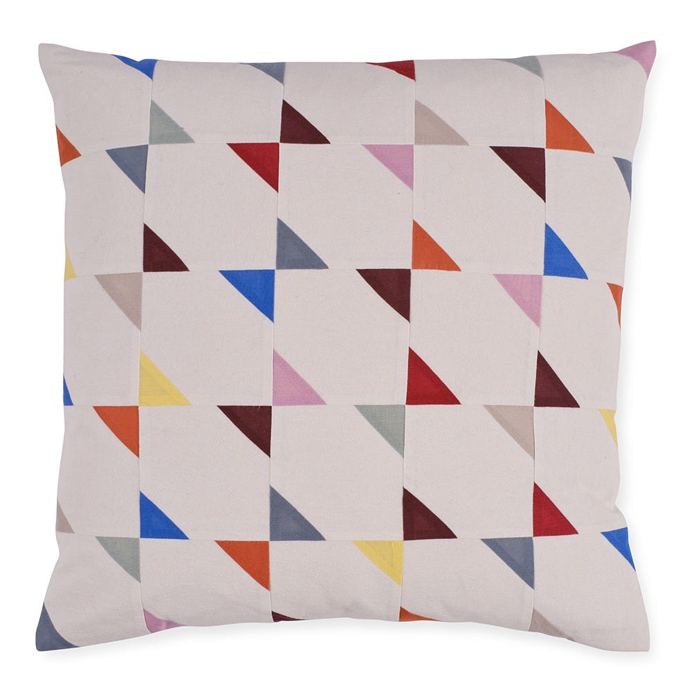 Heal's Patchwork Cushion Multi 45 x 45cm 2