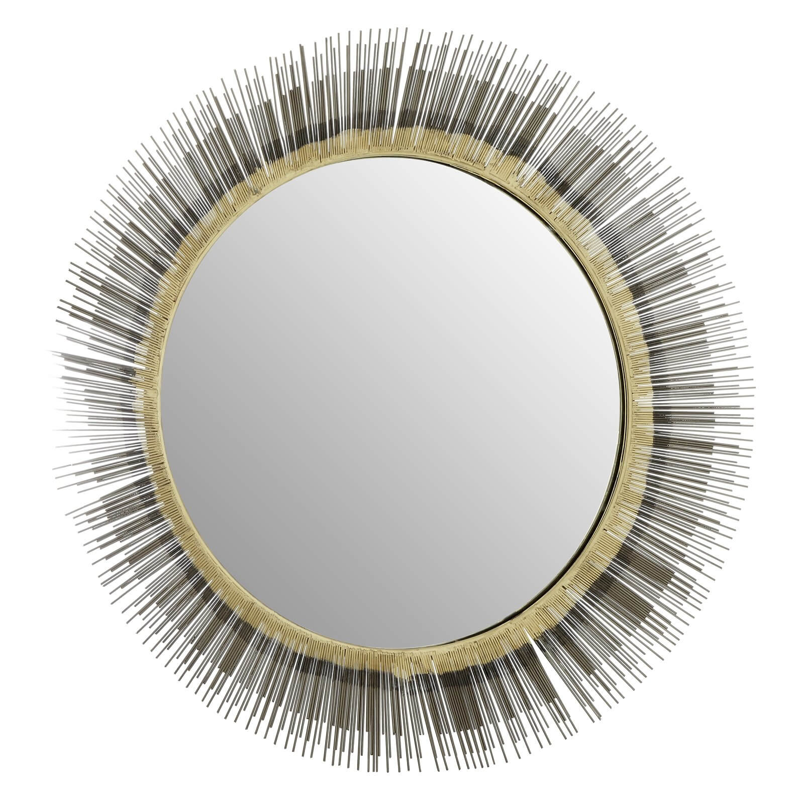 Temple Brass Iron Wall Mirror