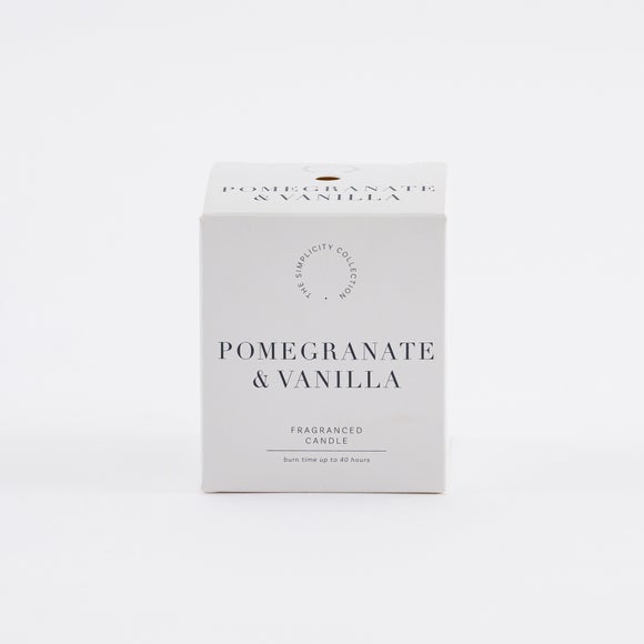Simplicity Collection Pomegranate Candle 4