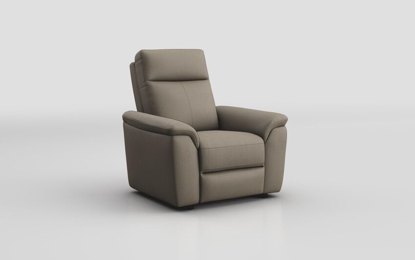 Brown Fabric Badia Armchair