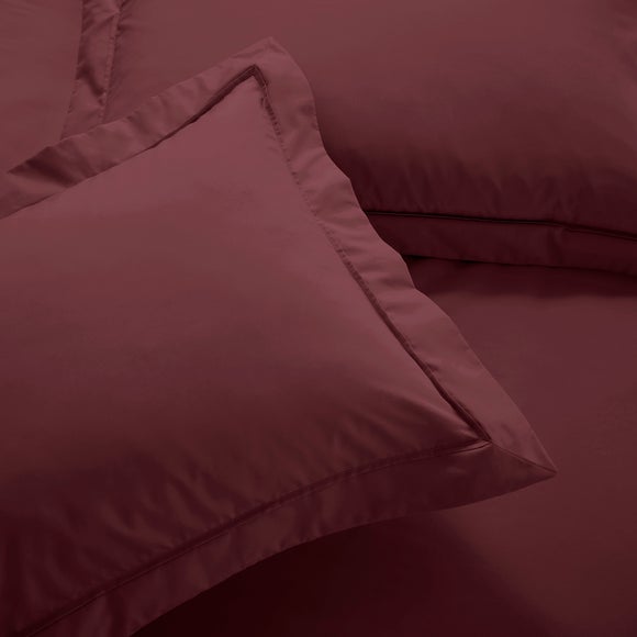 Dorma Crisp & Fresh 400 Thread Count Egyptian Cotton Percale Oxford Pillowcase