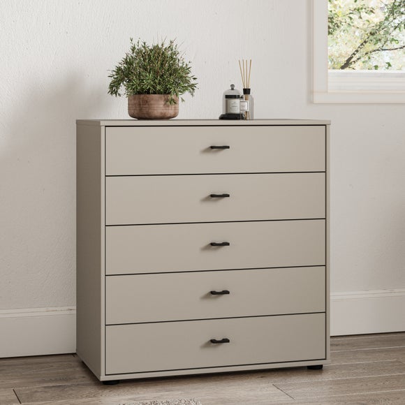 Wiemann Kahla Matt Large 5 Drawer Chest
