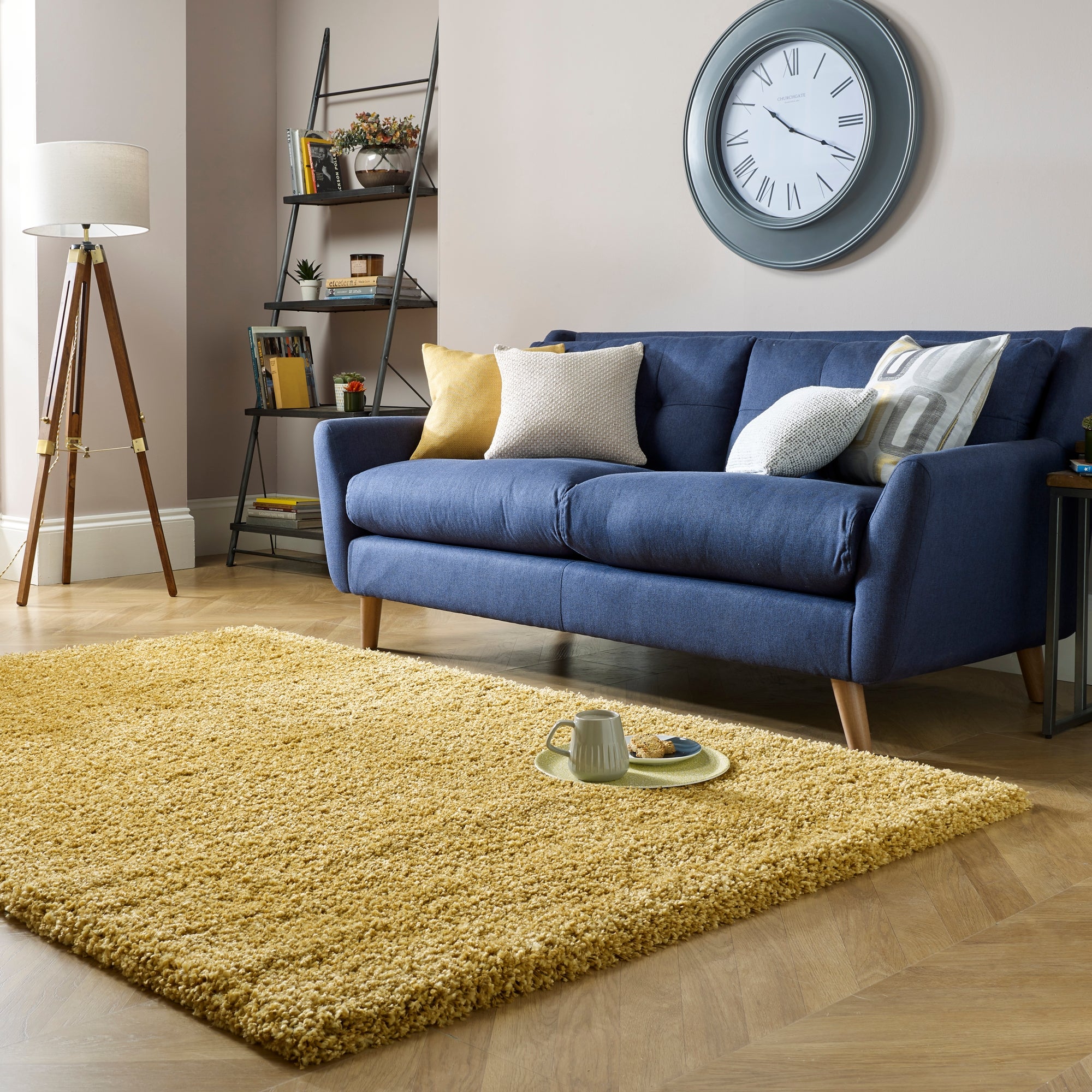 Slumber Shaggy Rug Ochre