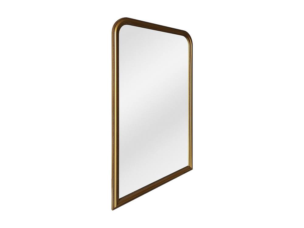 Vente-unique Large Paulownia Wood Mirror - W. 120 X H. 190 Cm - Brass Effect Gold 5