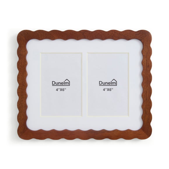 Mango Wood Wiggle Multi Photo Frame 2
