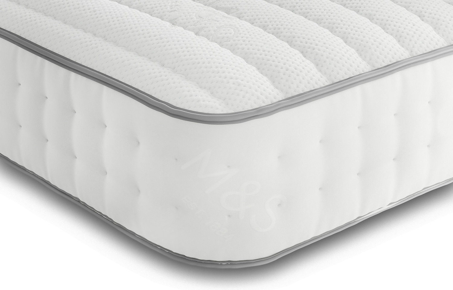 M&S Comfortably Cool Gel 1050 Spring Cool Gel Medium Mattress