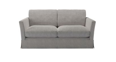 Otto 2 Seat Sofabed in Rye Baylee Viscose Linen - sofa.com