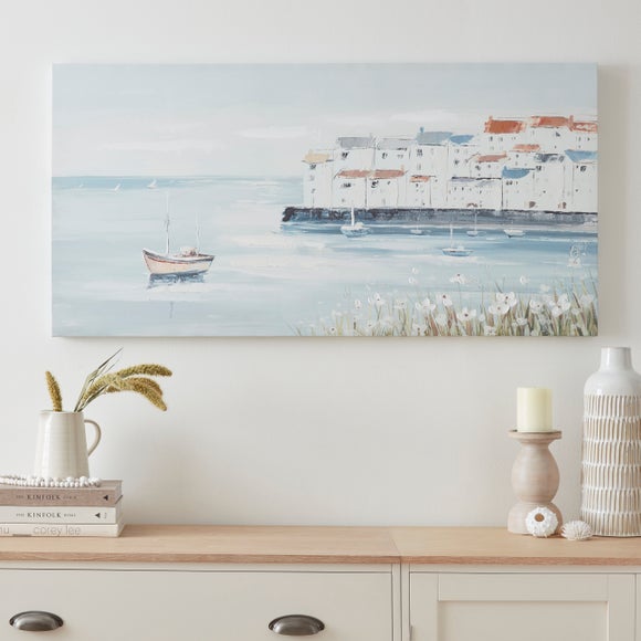 Harbour Scene Canvas