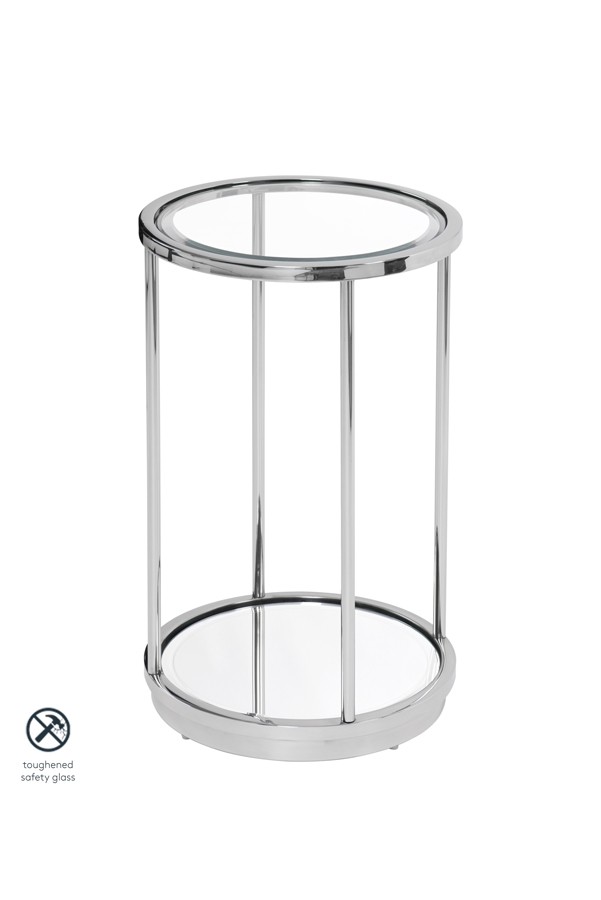 Rippon Silver Circular Side Table