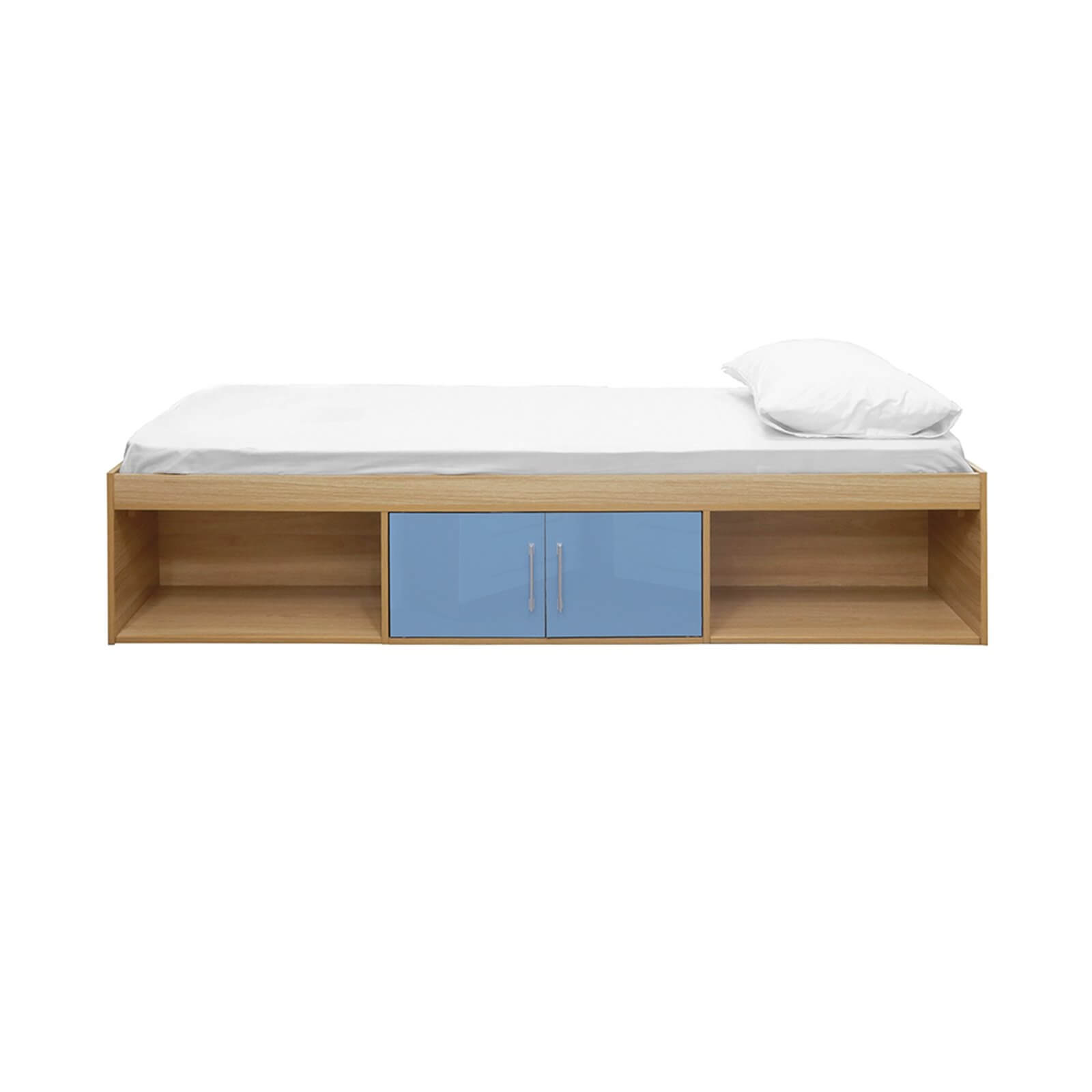 Dakota Cabin Bed Oak - Blue