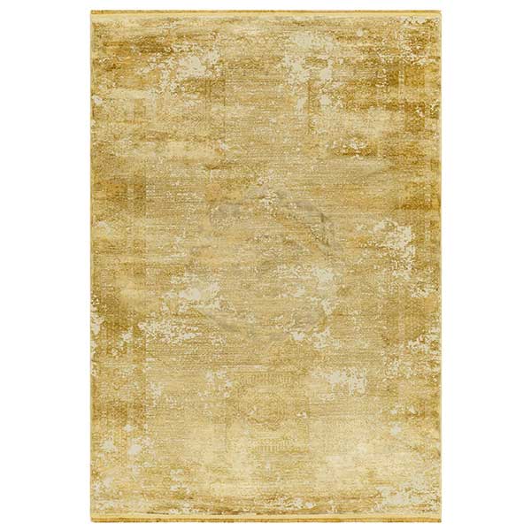 Amara Rug  Gold - Machine Woven - 65% Acrylic, 35% Viscose - 6mm Pile - W120 x D170cm