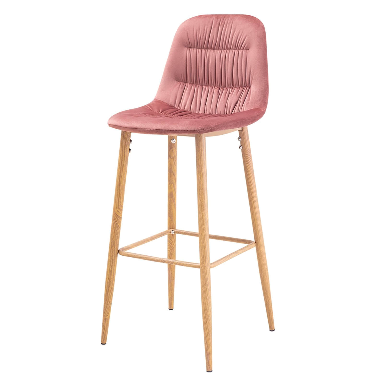 Harper Bar Stool - Vintage Pink - Pack of 2