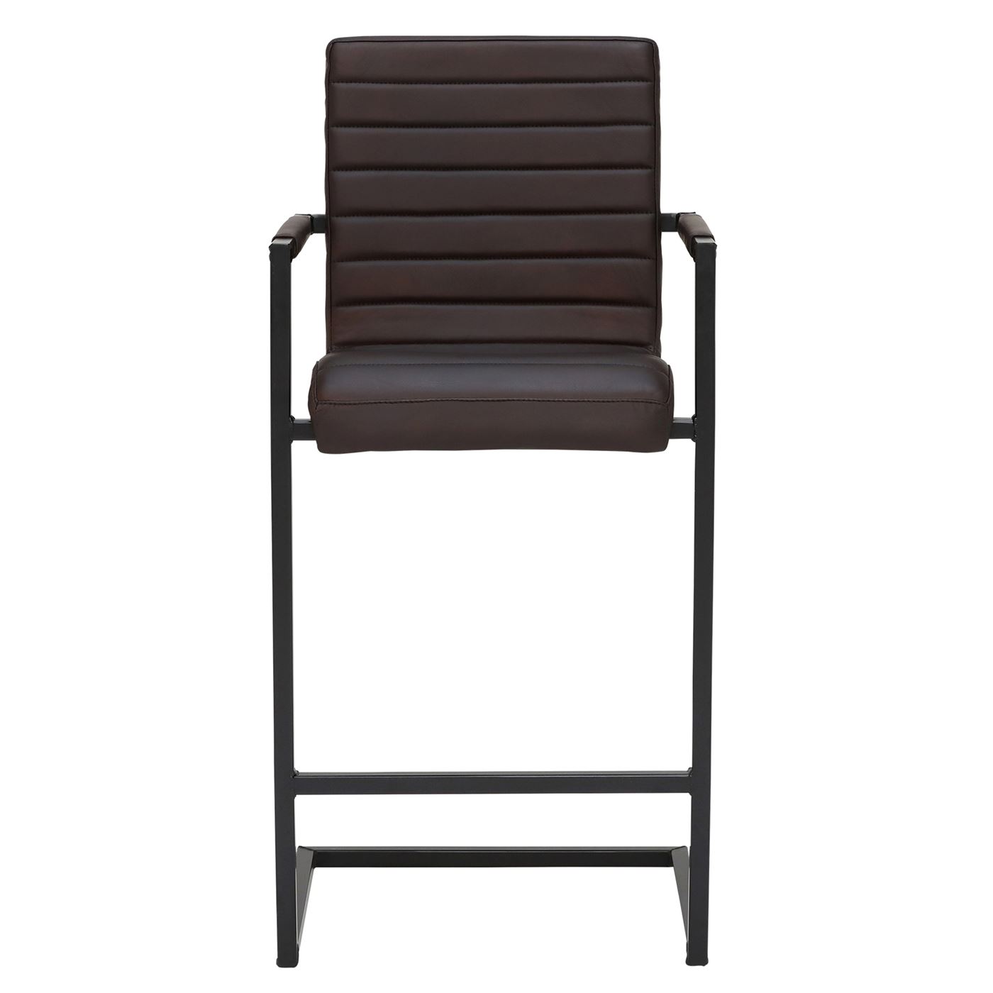 Brutus Leather Bar Stool