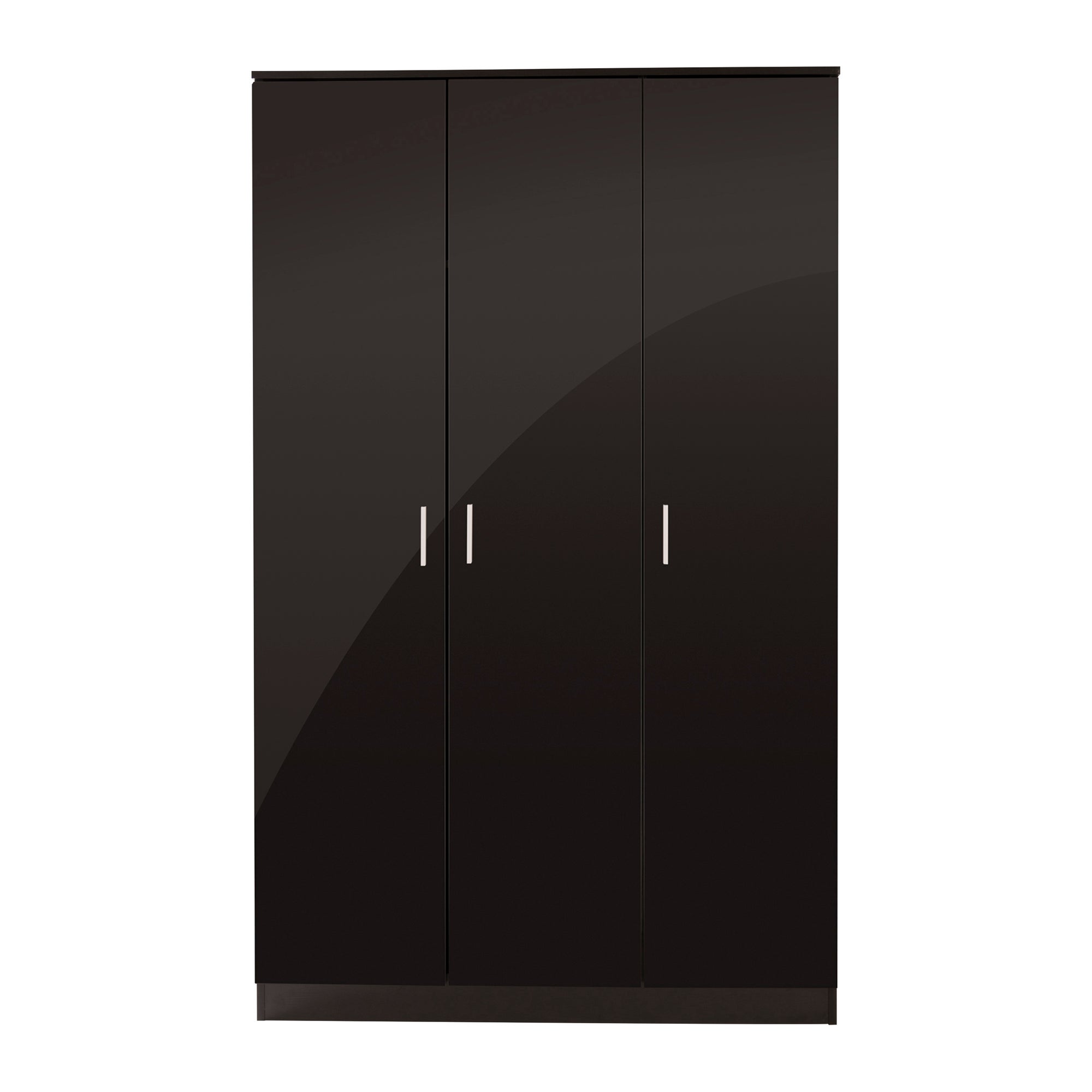 Ottawa 3 Door Wardrobe Black