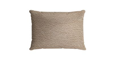 38x55cm Scatter Cushion in Champagne Luxe Boucle - sofa.com