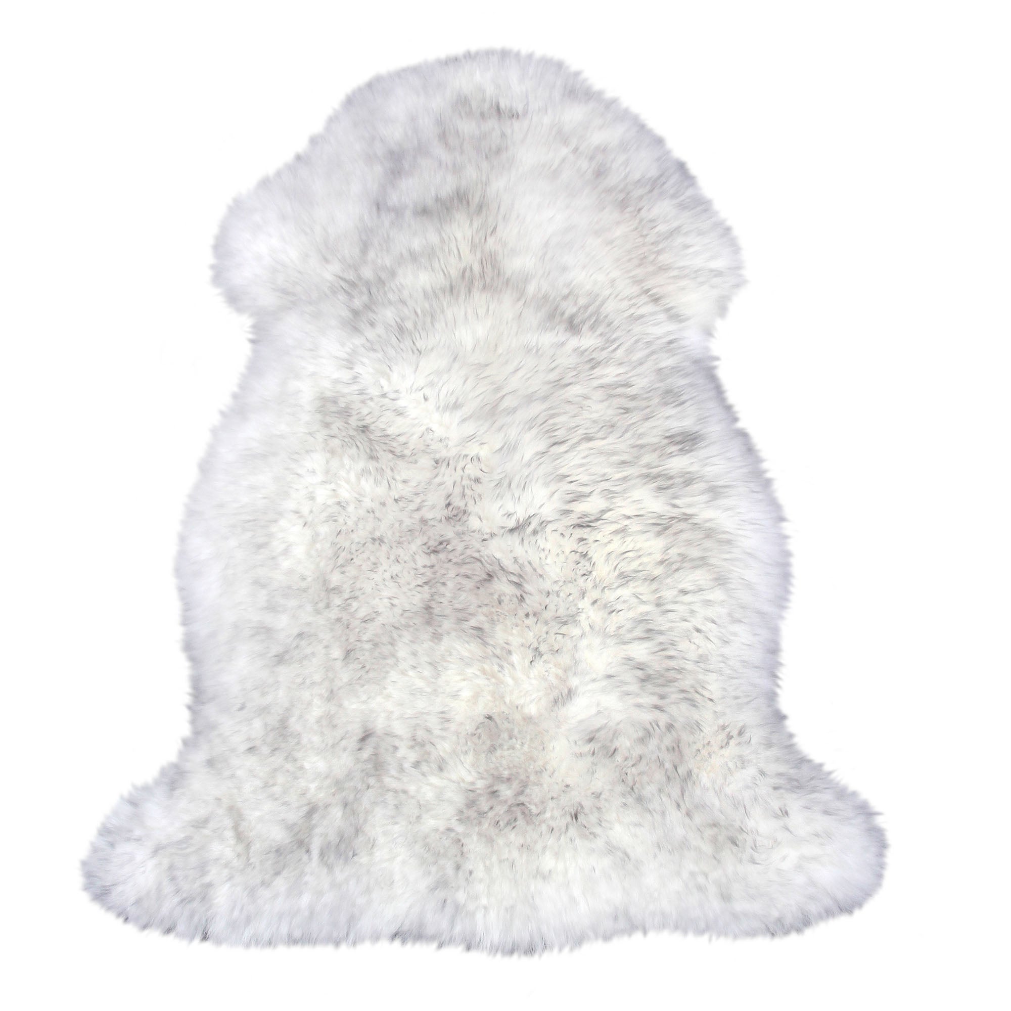Single Pelt Sheepskin Rug Grey