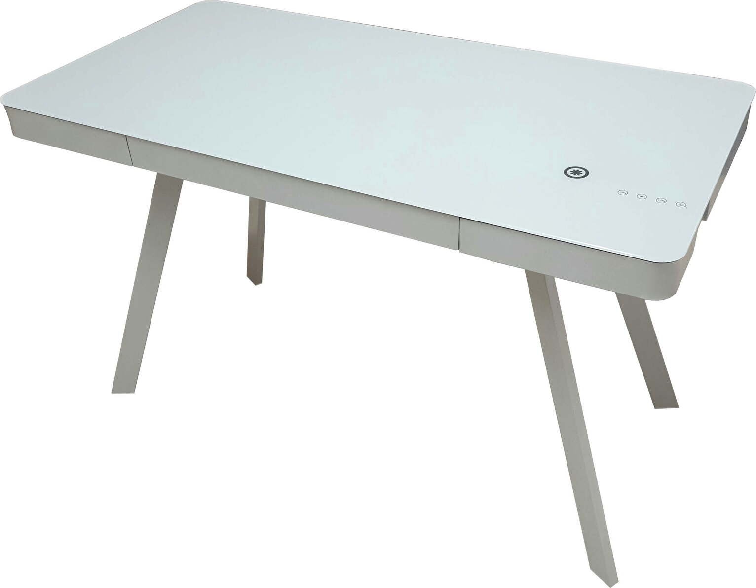 Koble Silas 1 Drawer Desk - Grey