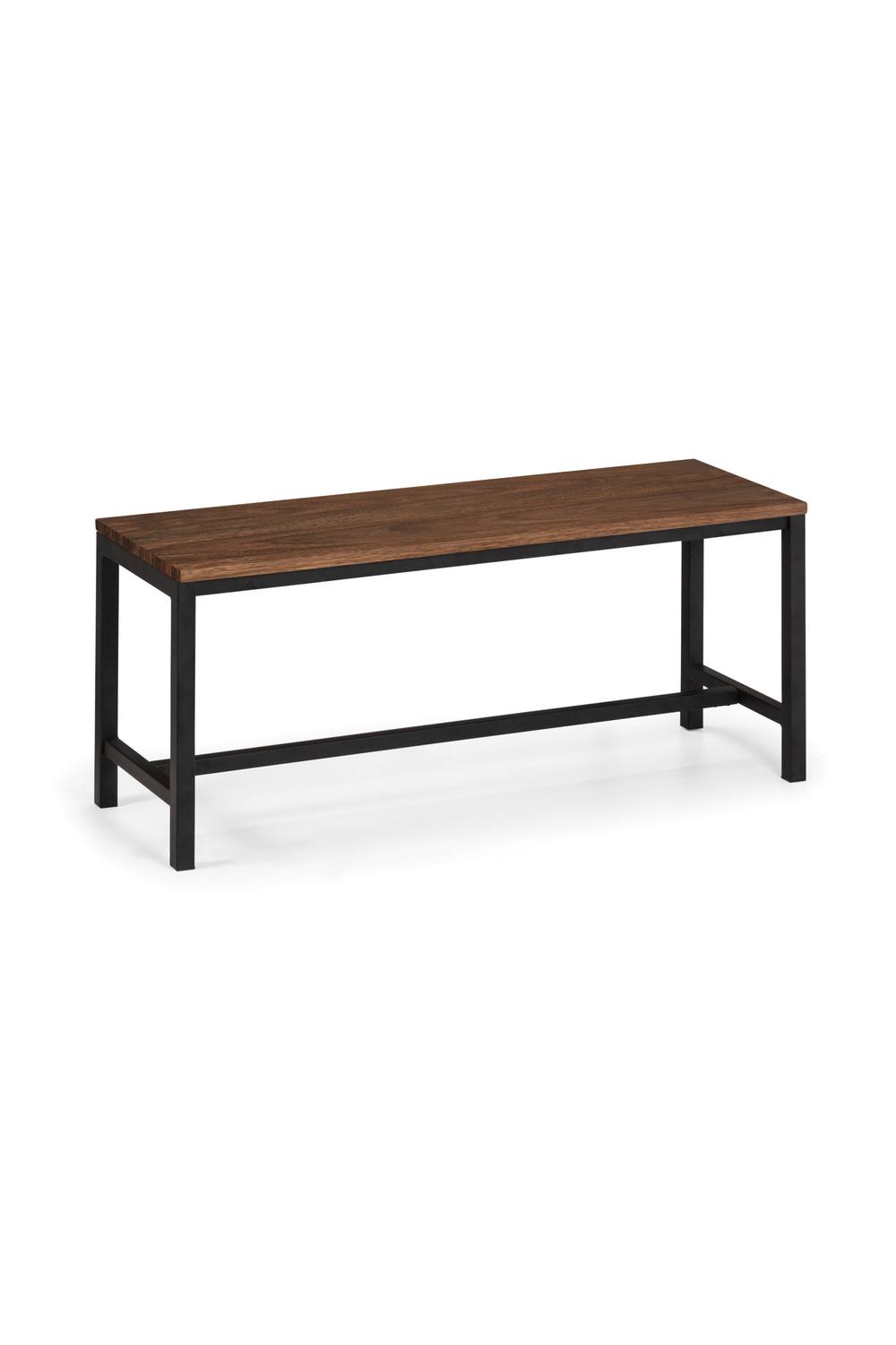 Julian Bowen Tribeca 2 Seater Dining Bench in Walnut