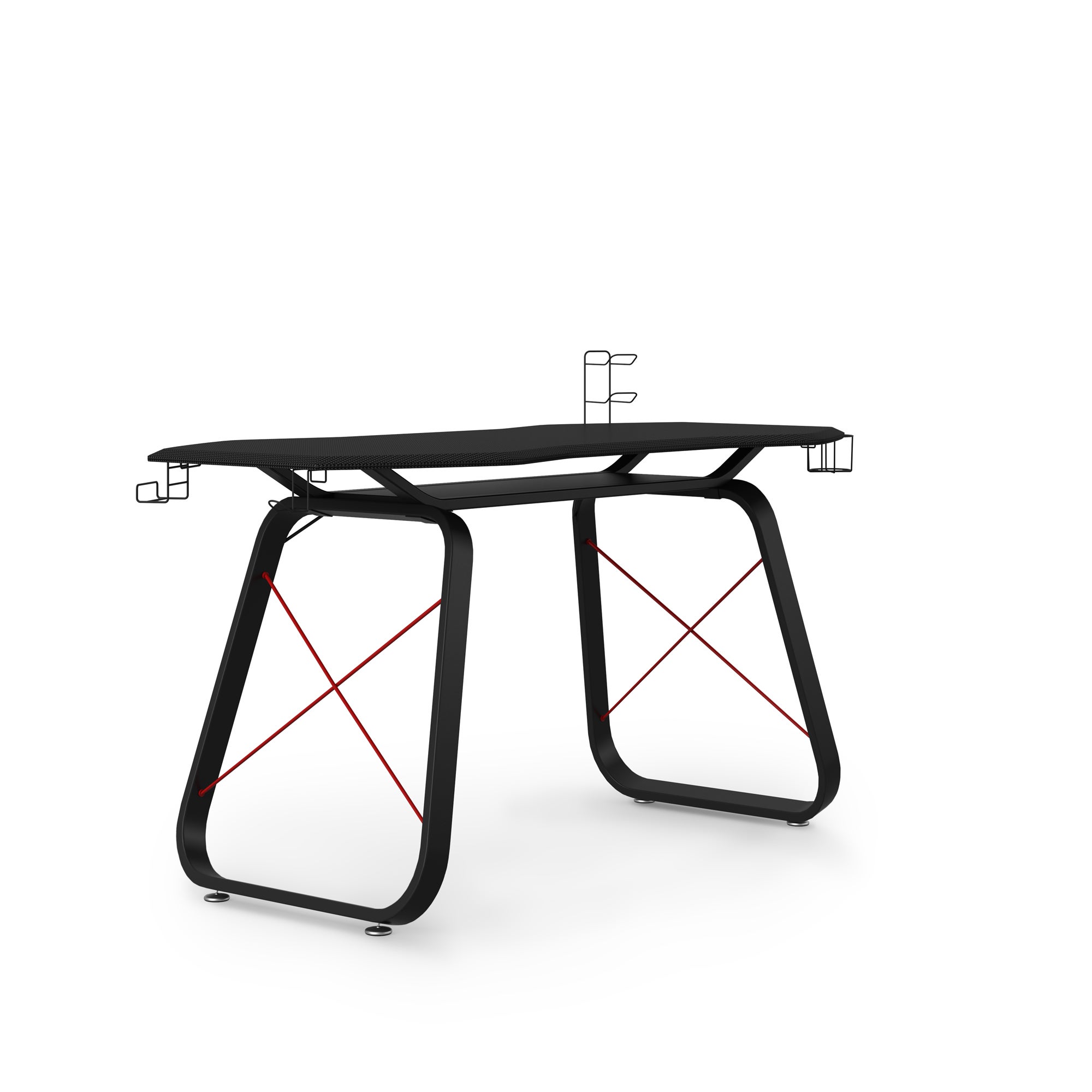 Oblivion Gaming Desk Black/Red