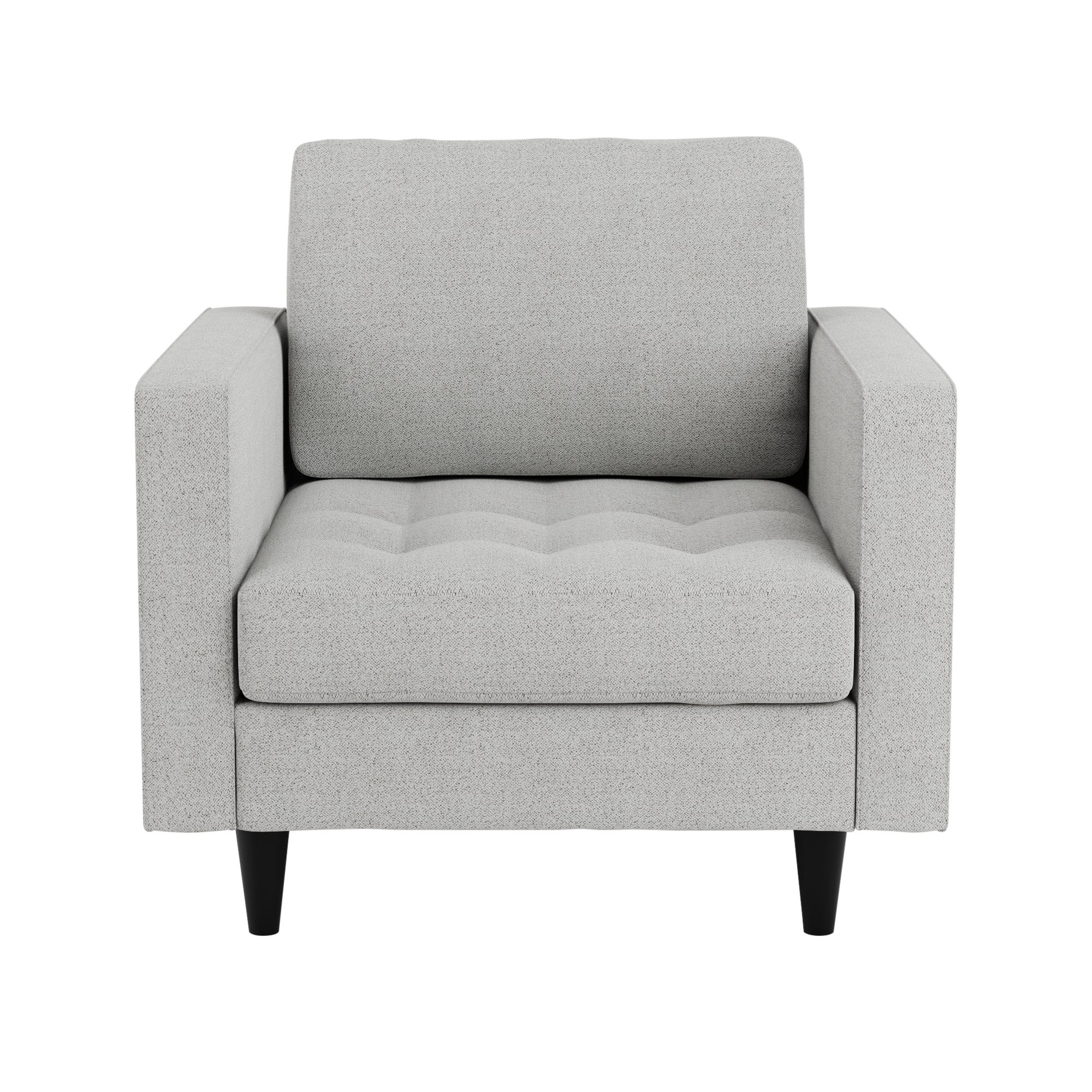 Zoe Boucle Armchair Light Grey