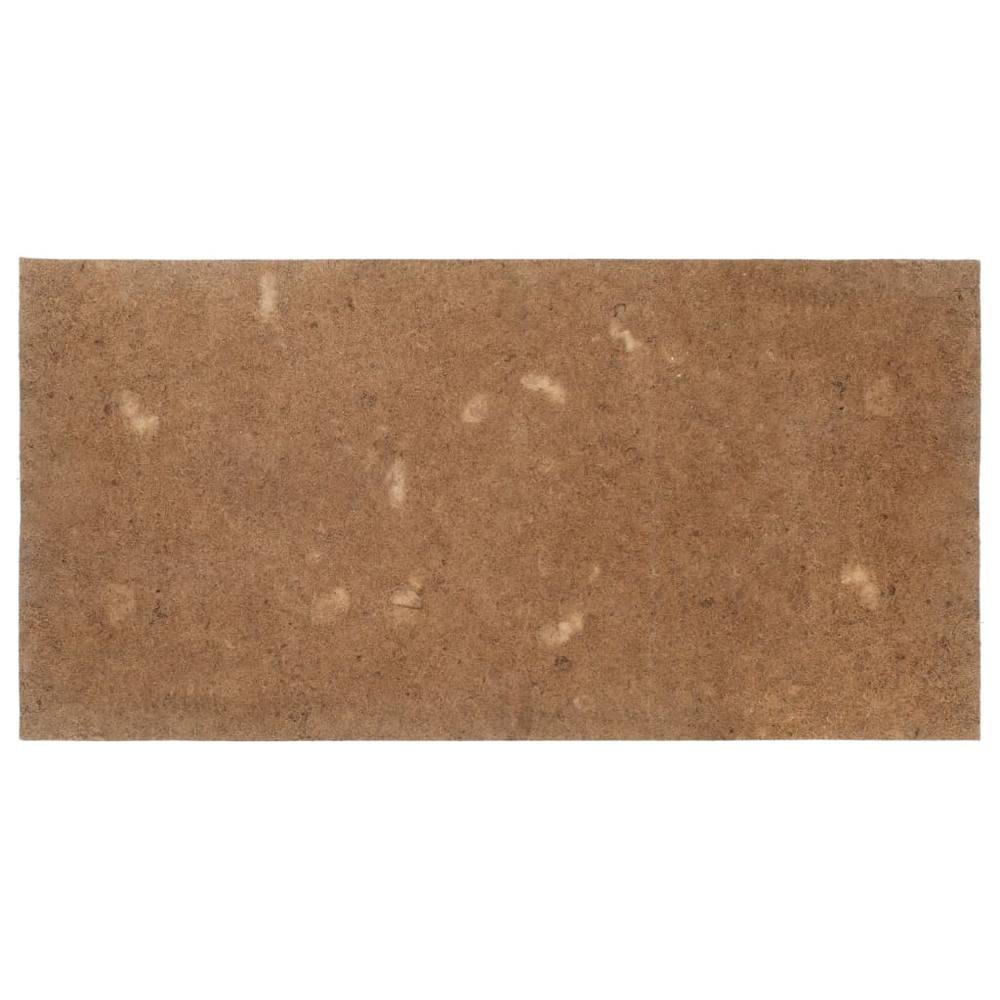Berkfield Home Mattress Pad 90x200 cm Coir in Brown
