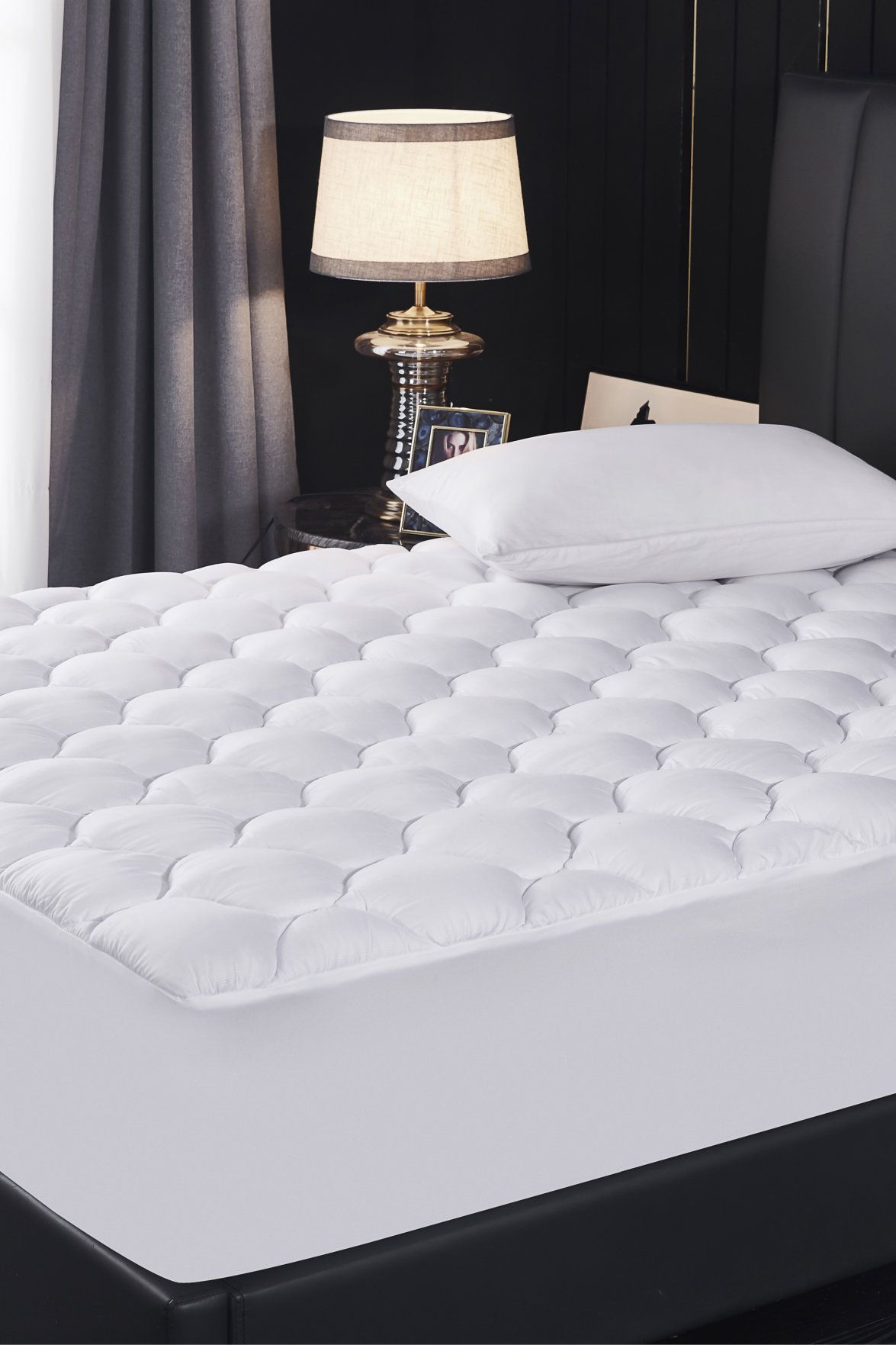 Ezysleep Deep Fill Cloud Like Super Soft Mattress Topper in White