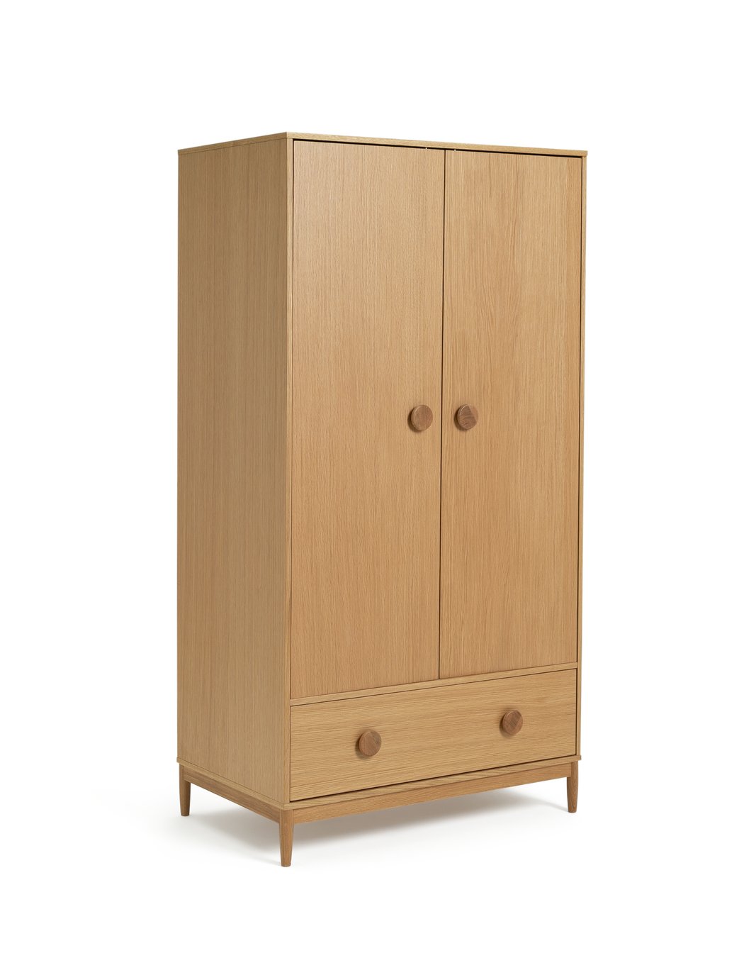 Habitat Cornelia 2 Door 2 Drawer Wardrobe - Oak