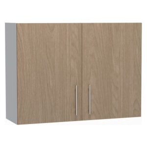 Wickes Orlando Scandi Oak Slab Wall Unit - 1000mm