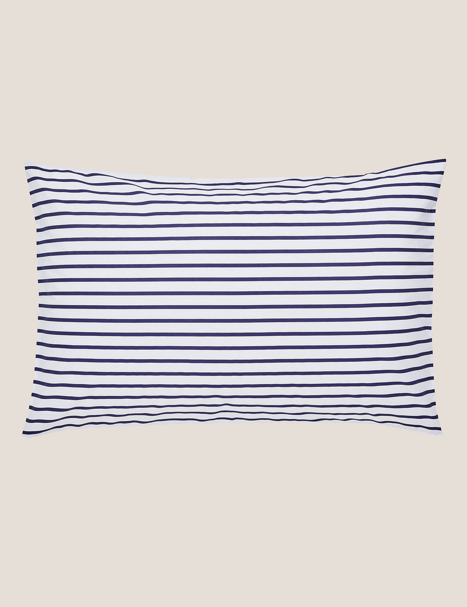 M&S Joules 2 Pack St Ives Floral Stripe Pillowcases