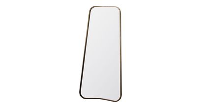 Fleming Floor Mirror with Gold Frame - sofa.com