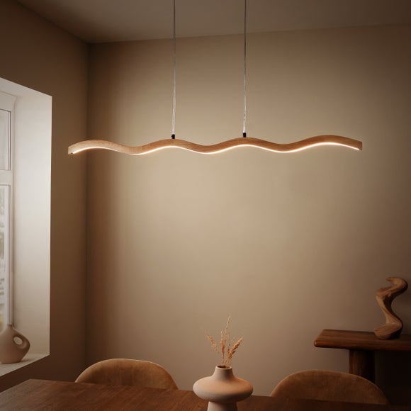 Wave Modern LED Adjustable Diner Ceiling Light