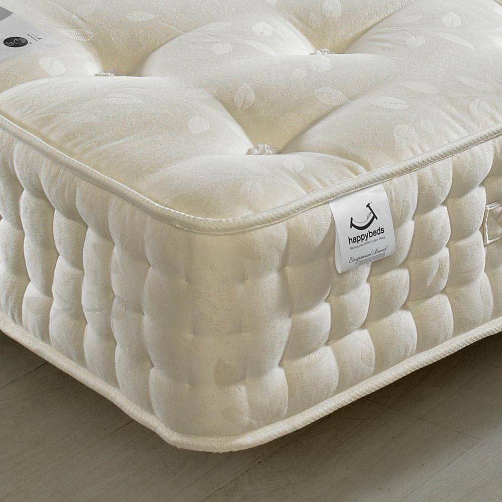 Ambassador 3000 Pocket Sprung Orthopaedic Natural Fillings Mattress - 4ft Small Double (120 x 190 cm)