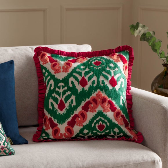 Henderson Embroidered Square Cushion