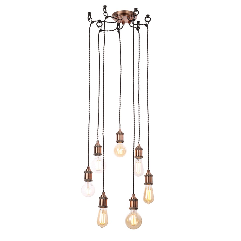 Laura Ceiling Pendant, Antique Copper