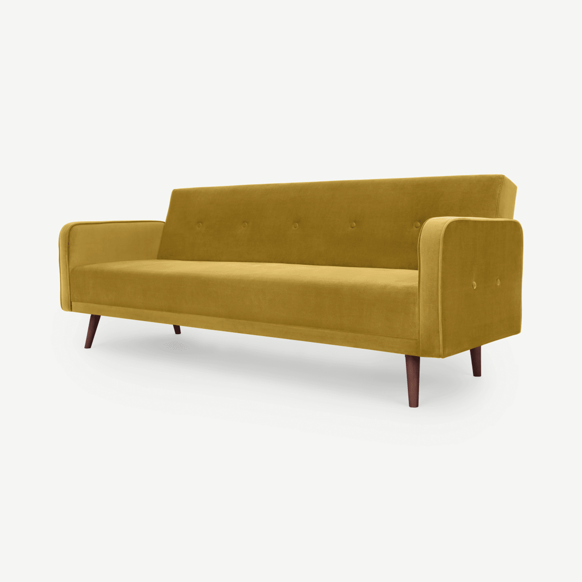 Chou Click Clack Sofa Bed, Vintage Gold Velvet