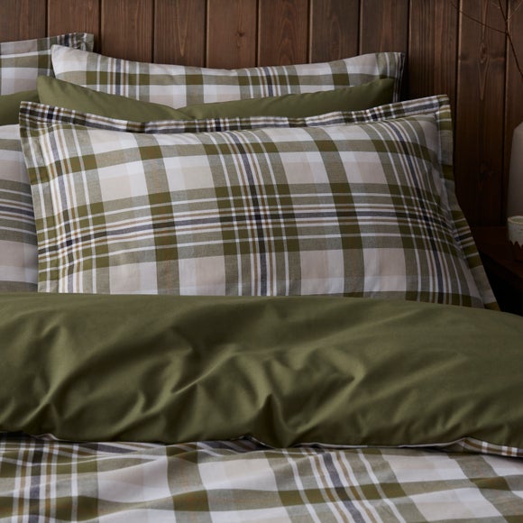 Oakley Woven Check 100% Cotton Oxford Pillowcase
